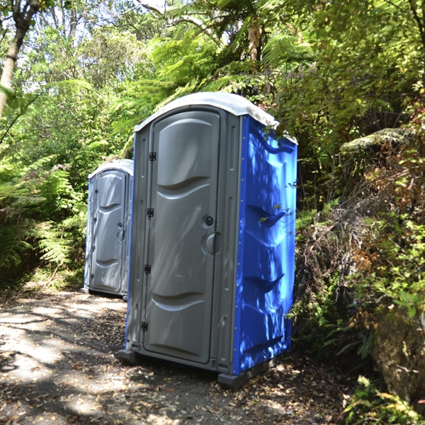 portable restroom in Grizzly Flats for short term events or long term use